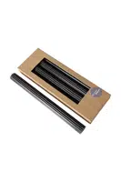 Dekorativní svíčka Boltze 25 cm 4-pack černá barva