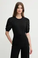 Tričko Dkny dámské, černá barva, DJ5T1475