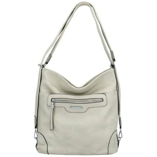 Dámský kabelko/batoh světle šedý - Romina & Co Bags Zilla