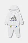 Dětská tepláková souprava adidas Performance REAL MADRID bílá barva, JP2680