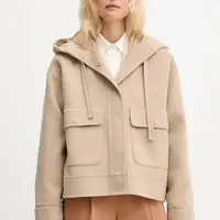 Kabát Weekend Max Mara GARY zelená barva, 2525086041600