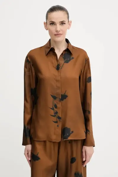 MM by Max Mara Hedvábné tričko MM by Max Mara ERACLEA