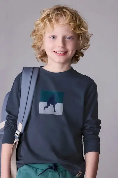 Bavlněné tričko s dlouhým rukávem Mayoral