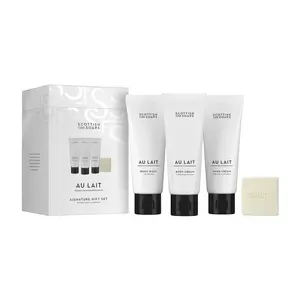 Scottish Fine Soaps Au Lait Sada péče o tělo 4 ks