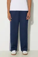Tepláky adidas Originals Adicolor Baggy Fit Firebird Pant tmavomodrá barva, s aplikací, IZ2466