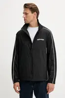 Bunda Calvin Klein Jeans černá barva, přechodná, oversize, LV04RC505G