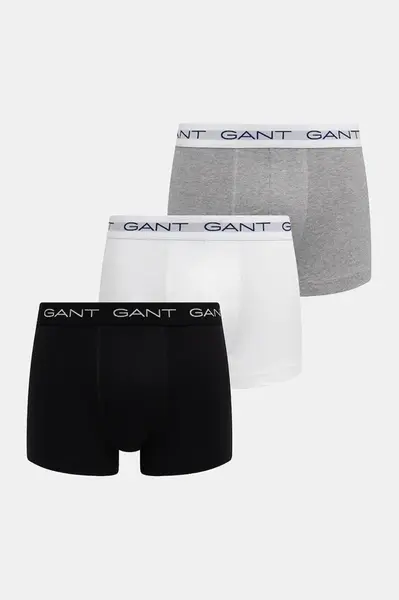 Boxerky Gant 3-pack šedá barva, 900023003
