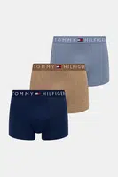 Boxerky Tommy Hilfiger 3-pack pánské, tmavomodrá barva, UM0UM03521