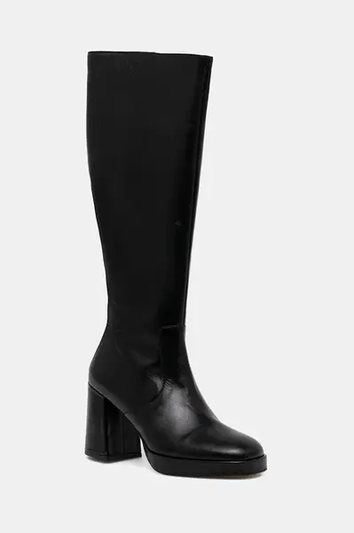 Kožené kozačky Jonak VENDOME CUIR