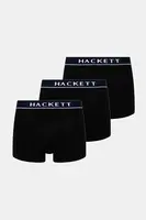 Boxerky Hackett London 3-pack černá barva, HMU10600