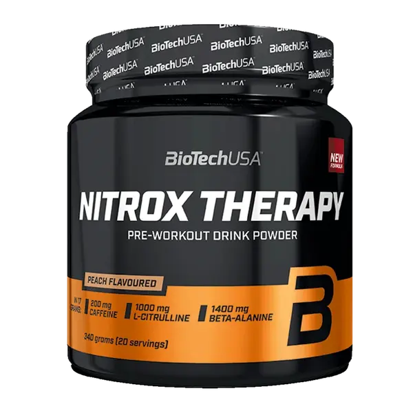 BioTech USA Nitrox Therapy 340g - tropické ovoce