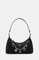 Kabelka Guess EVERLEE černá barva, HWEG86 79180