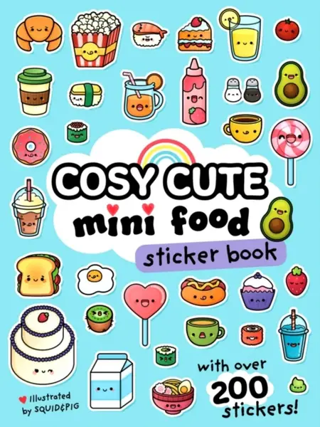 Cosy Cute Mini Food Sticker book - Farshore, Cosy Cute