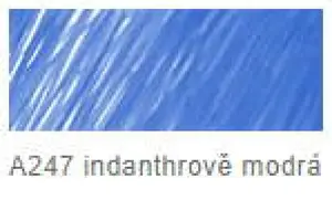 Štětečkový popisovač Faber-Castell – 247 indanthrově modrý