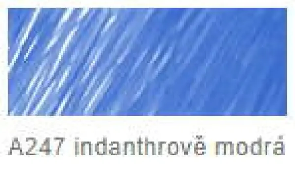 Štětečkový popisovač Faber-Castell – 247 indanthrově modrý