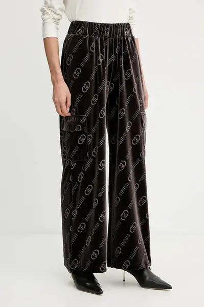 Velurové teplákové kalhoty Liu Jo