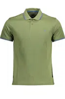 HARMONT &amp; BLAINE GREEN MEN'S SHORT SLEEVE POLO SHIRT