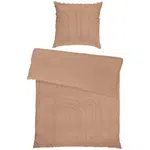 Ambiente POVLEČENÍ, renforcé, světle hnědá, 135/200 cm