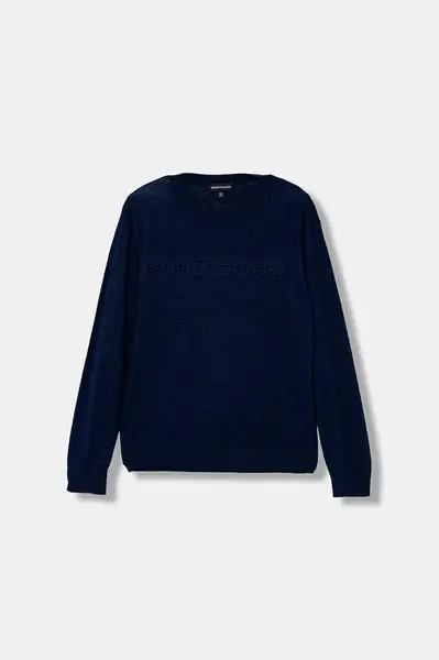 Dětský vlněný svetr Emporio Armani