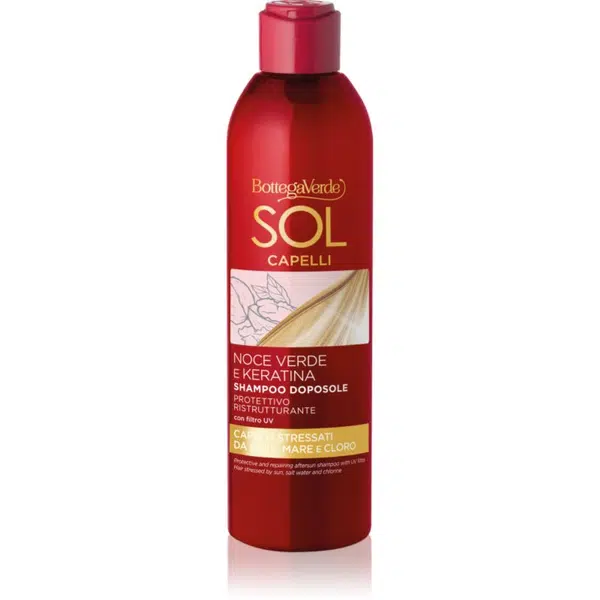 Bottega Verde Sol Capelli hydratační a ochranný šampon po opalování 250 ml