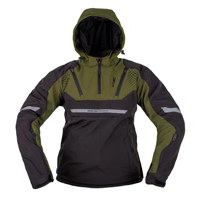 Pánská softshellová moto bunda W-TEC Annorack khaki-černá XXL