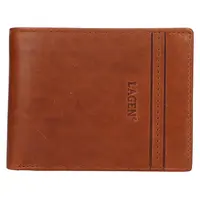 Pánská kožená peněženka Lagen Celestin - hnědá
