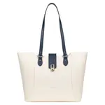 Dámská elegantní kabelka Hexagona Coralie - bílo-modrá