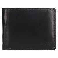 Pánská kožená peněženka Lagen Autom - černá