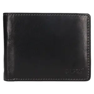 Pánská kožená peněženka Lagen Autom - černá