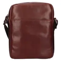 Pánská kožená taška přes rameno Bugatti Ponte - hnědá