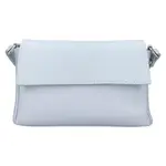 Dámská kožená crossbody kabelka Italia Darina - světle modrá
