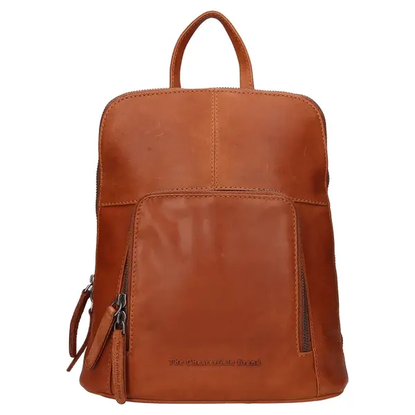 Dámský kožený batoh The Chesterfield Brand Alex - koňak