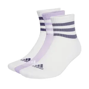adidas 3-Stripes Cushioned Sportswear Low-Cut Socks 3 Pairs L