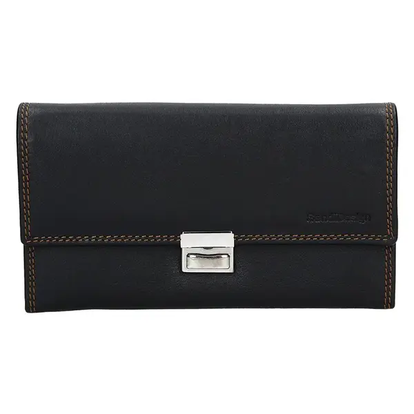 Unisex kožený FLEK SendiDesign Marlen - čierna