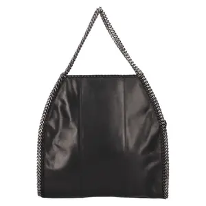 Extravagantná kožená kabelka Pierre Cardin Silva - čierna