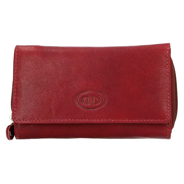 Dámska kožená peňaženka DD Anekta Marta - červená