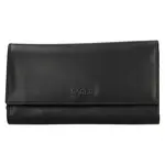Dámská kožená peněženka Lagen Carlas - černá