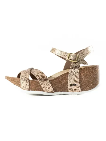 Bayton Remienkové sandále 'Venus'  horčicová