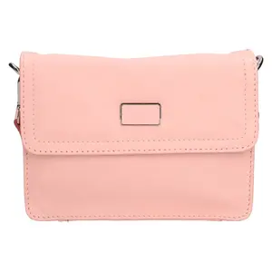 Dámska kožený kabelka Lagen Elowen - ružová