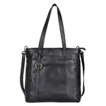 Dámska kožená kabelka Bellicci Alinas -čierna