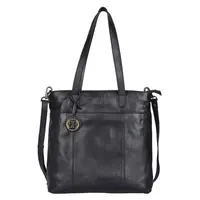 Dámska kožená kabelka Bellicci Alinas -čierna