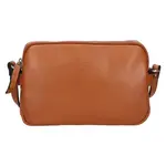 Kožená dámska crosbody kabelka Katana Francia - koňak