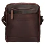 Pánská kožená taška přes rameno The Chesterfield Brand Marko - hnědá