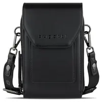 Dámská kabelka na telefon a doklady Bugatti Silvia - černá