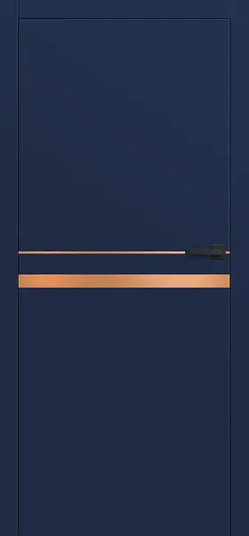 Interiérové dveře Altamura Intersie Lux 519 - Kartáčovaná měď - Výška 210 cm