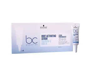 Sérum pro aktivaci kořínků a růst vlasů Schwarzkopf Professional BC Bonacure Root Activating Serum - 8 x 7 ml + dárek zdarma
