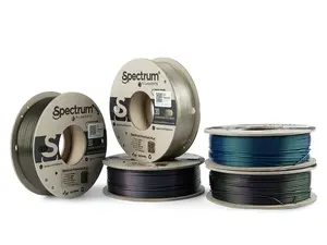 Spectrum 80752 3D filament, Premium PLA Essentials, 1,75mm, 5x250g, Fialový, Zelený, Černý, Modrý (Mix Wizard Indigo, Wizard green, Wizard charcoal, C