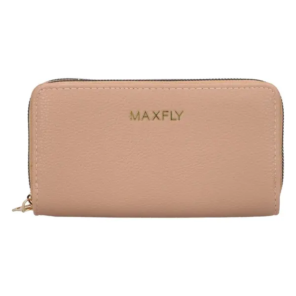 Dámská velká peněženka světle béžová - MaxFly Irsena