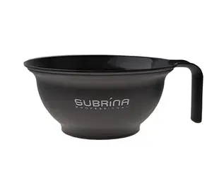 Plastová miska na barvu Subrina Professional - černá (071088)