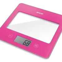 Víceúčelová váha Sencor SKS 5038BL - růžová, max. 5000 g + dárek zdarma